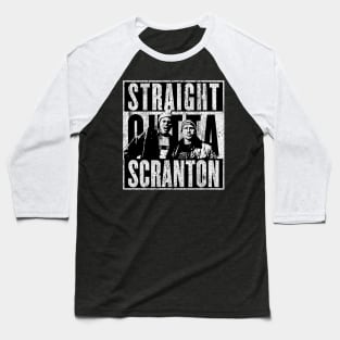 vintage straight  outta scranton Baseball T-Shirt